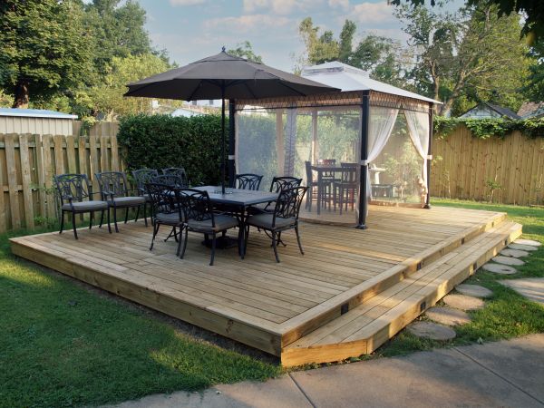Backyard Deck Installation in Omaha