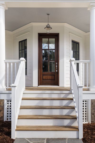 Stoop Railing Installation in Omaha