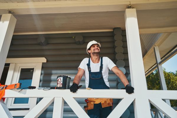 Porch Ceiling Construction in Omaha
