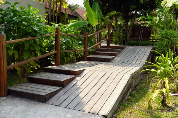 Wood Ramp Installation in Omaha